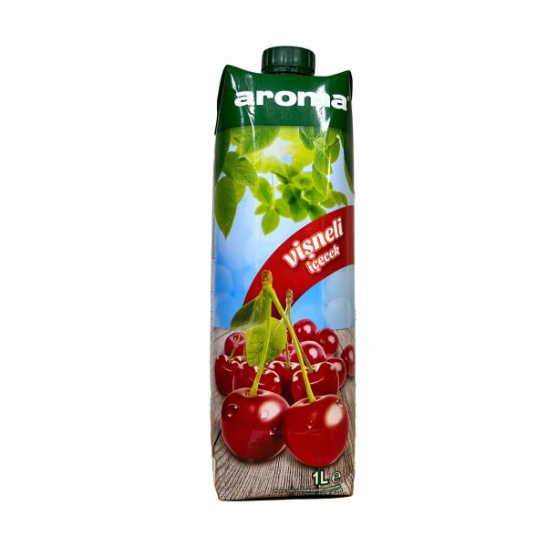 Aroma Nektar Vişne Meyve Suyu 1L 12 Adet