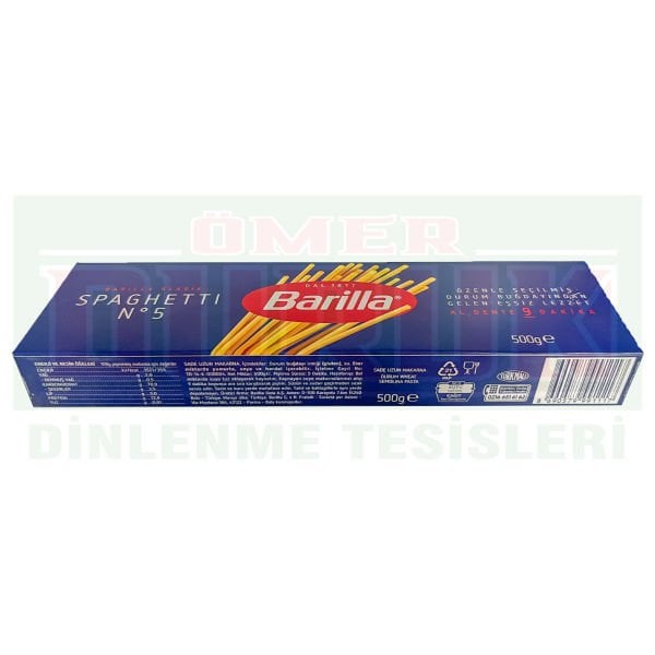 Barilla 500 gr Spaghetti Makarna