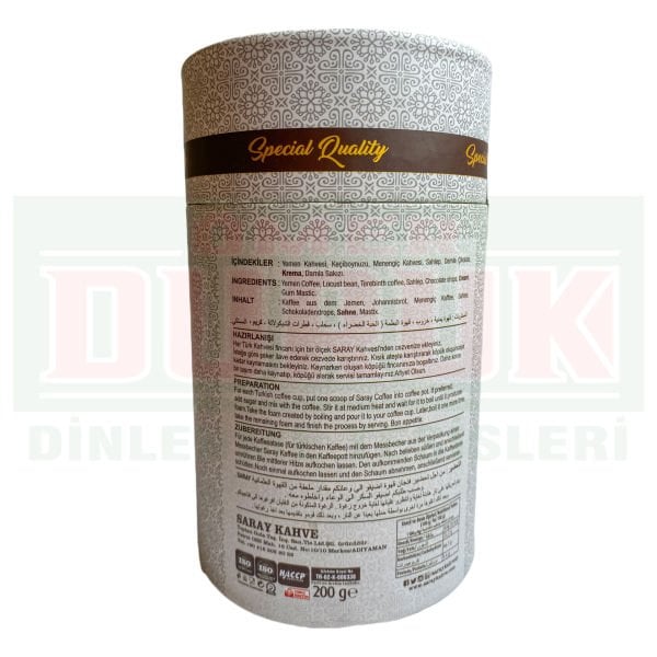 Saray Kahve Damla Sakızlı Osmanlı Kahvesi 200g