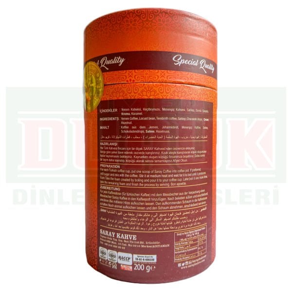 Saray Kahve Karamelli Kahve 200g