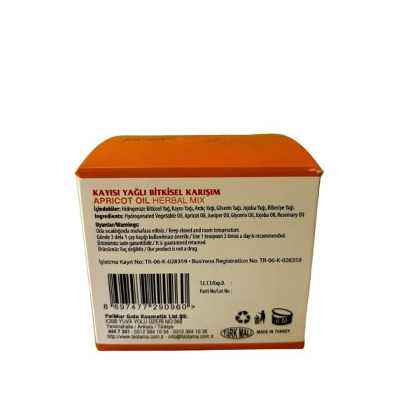 Bıotama Kayısı Yağlı Karışım Krem 50ml