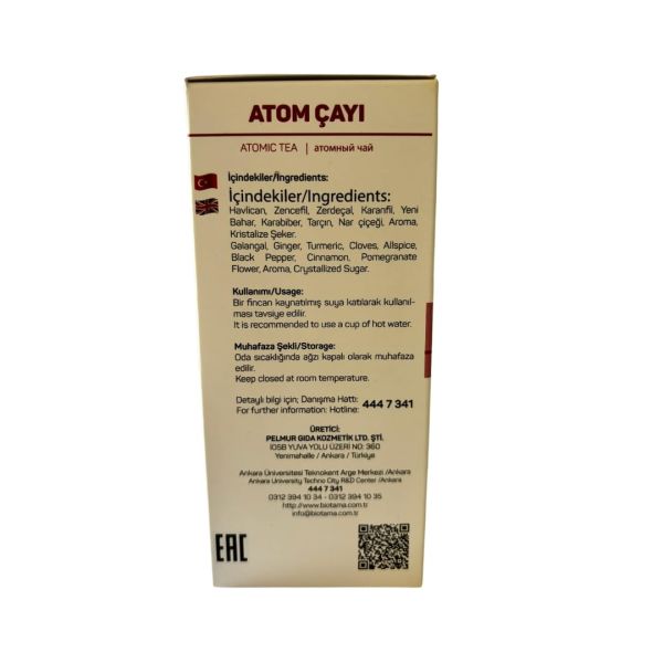 Bıotama Atom Çayı 170g