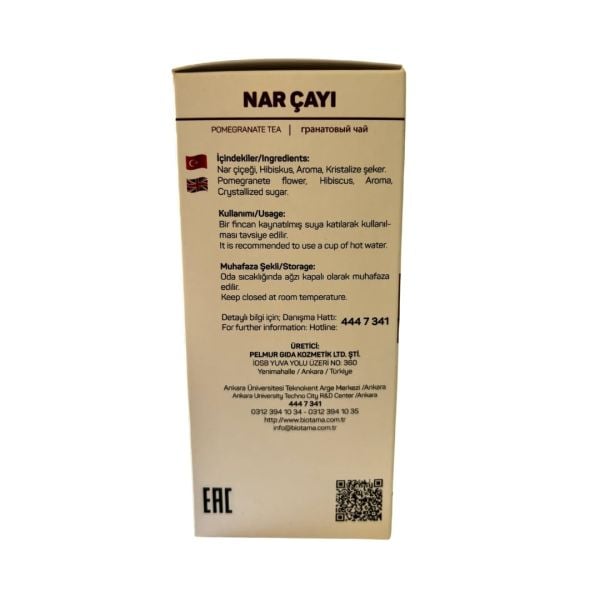 Bıotama Nar Çayı 170g