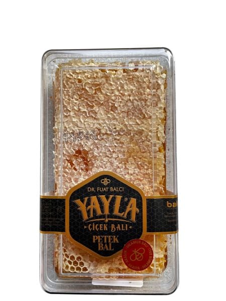 YAYLA ÇİÇEK BALI PETEK BAL (AKASYA-IHLAMUR BALI)