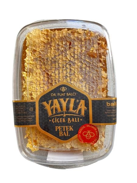 YAYLA ÇİÇEK BALI PETEK BAL (AKASYA-IHLAMUR BALI)