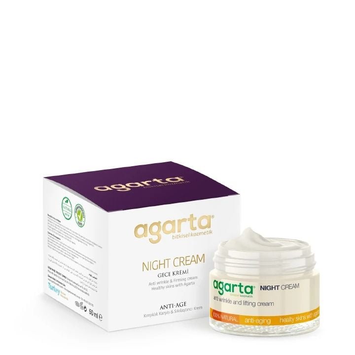 Agarta Doğal  Gece Bakım Kremi 50 ml