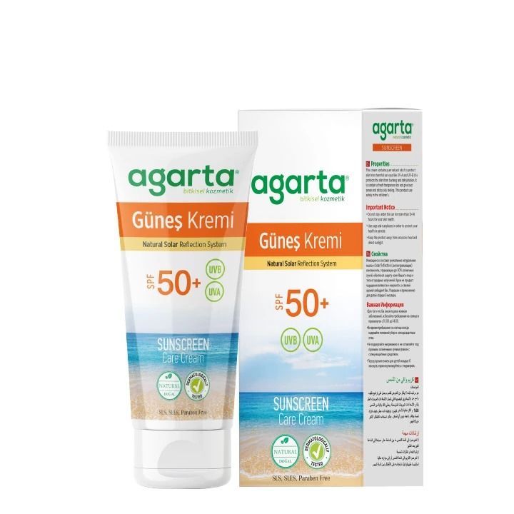 Agarta Doğal Güneş Kremi 50 Faktör 100 Ml