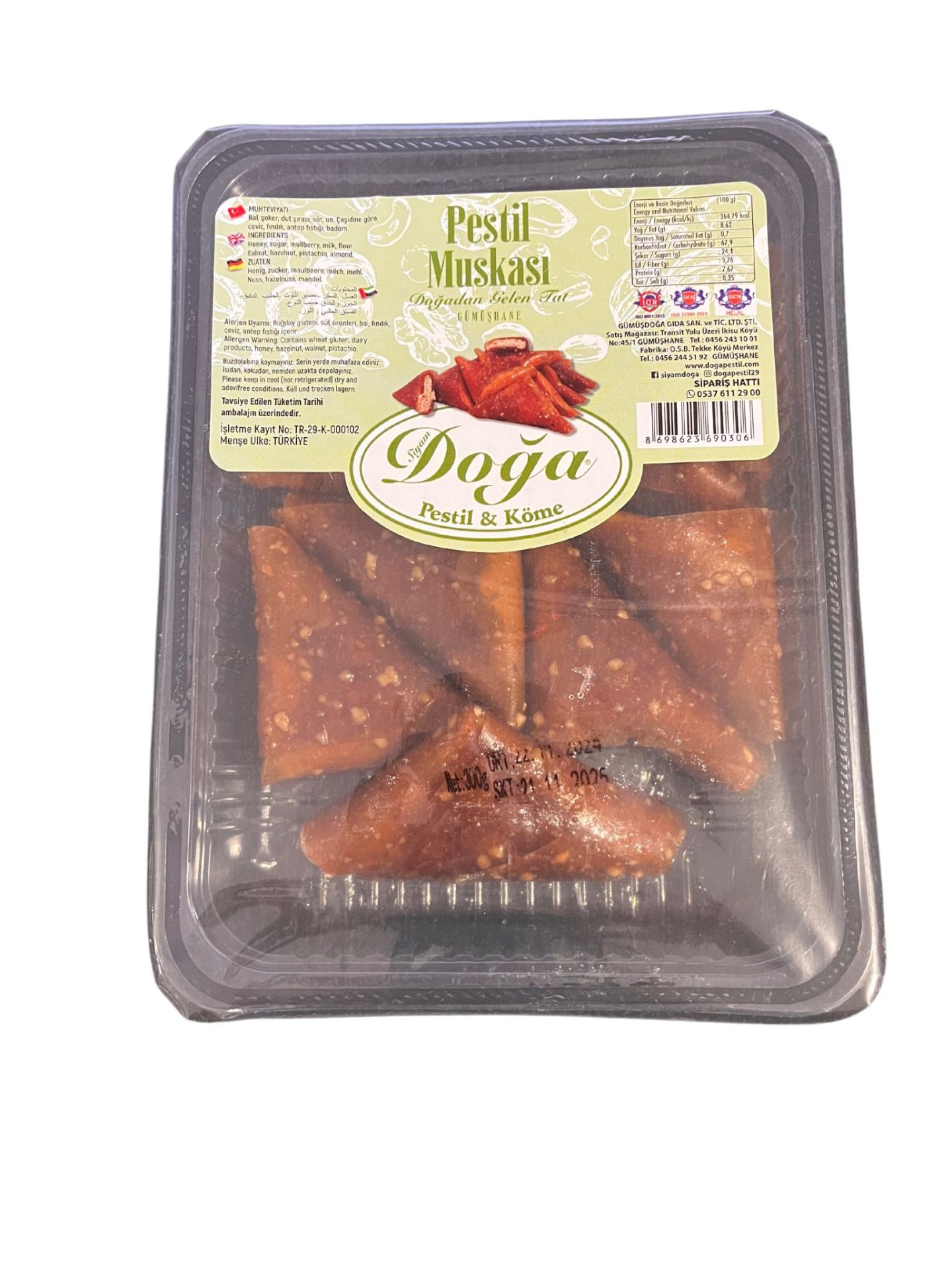 (DOĞA)PESTİL MUSKASI 300G