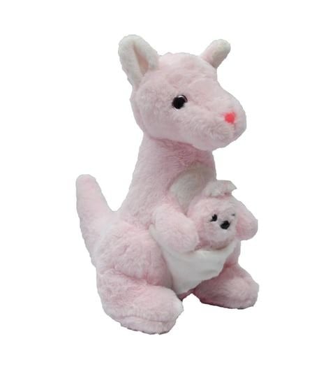 Halley Peluş Pembe Kanguru