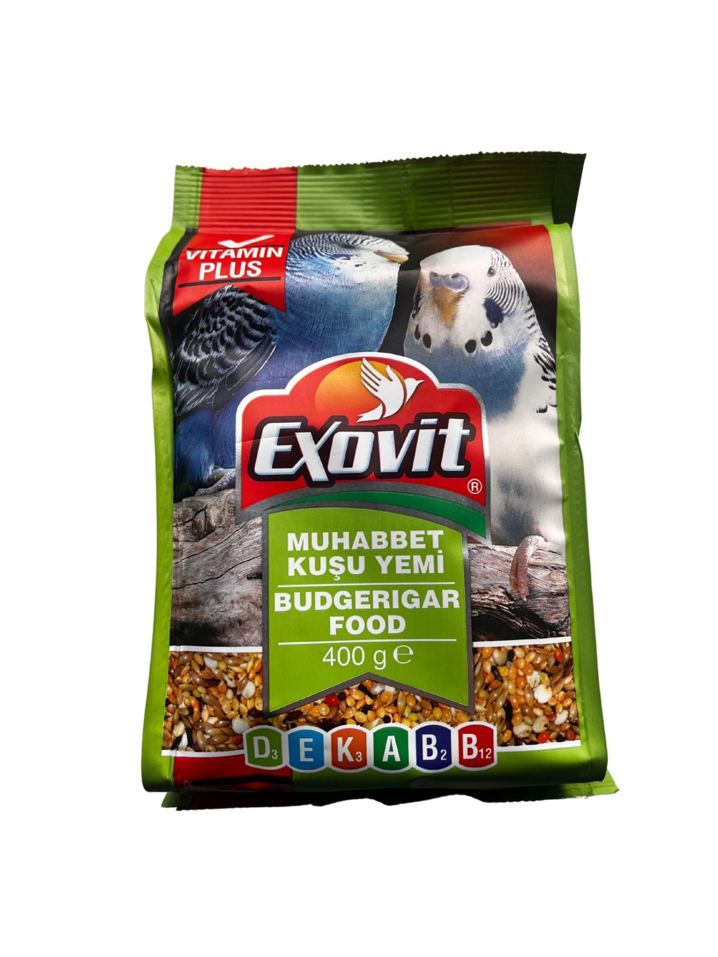 EXOVİT MUHABBET KUŞU YEMİ 400GR YETİŞKİN