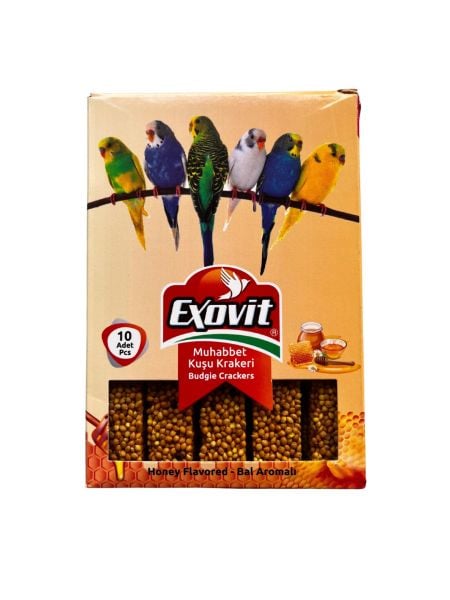 EXOVİT MUHABBET KUŞU KRAKERİ 10 ADET