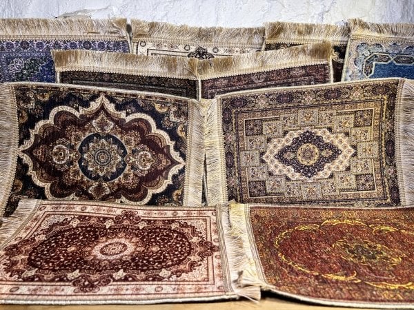 Mouse Pad, El Yapımı, Özel İşlemeli, Yöresel Desenli