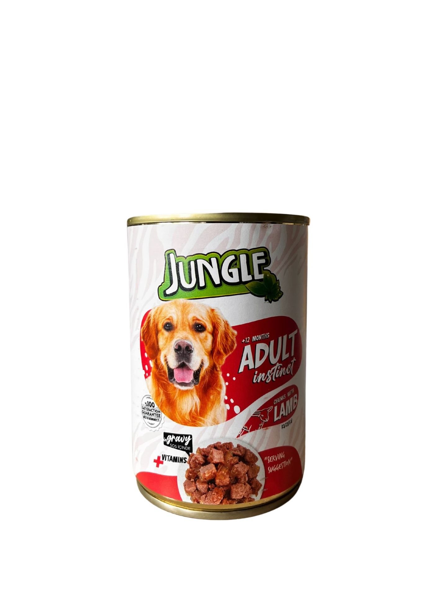 JUNGLE KÖPEK MAMASI KONSERVE 400G (KUZULU)