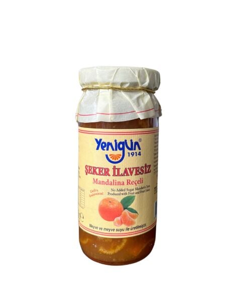 YENİGÜN ŞEKER İLAVESİZ MANDALİNA REÇELİ 290 G