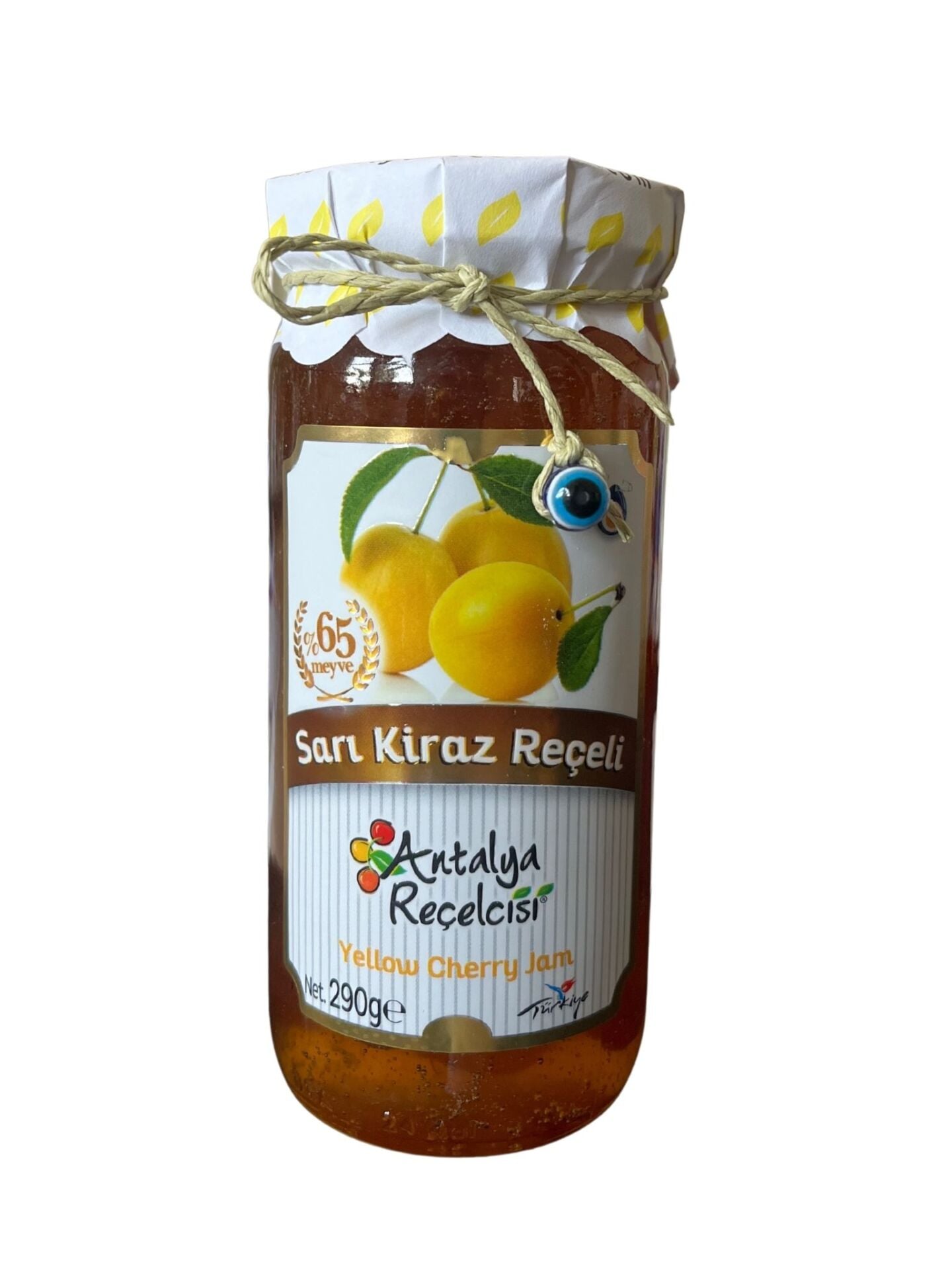 ANTALYA REÇELCİSİ SARI KİRAZ REÇELİ 290 G
