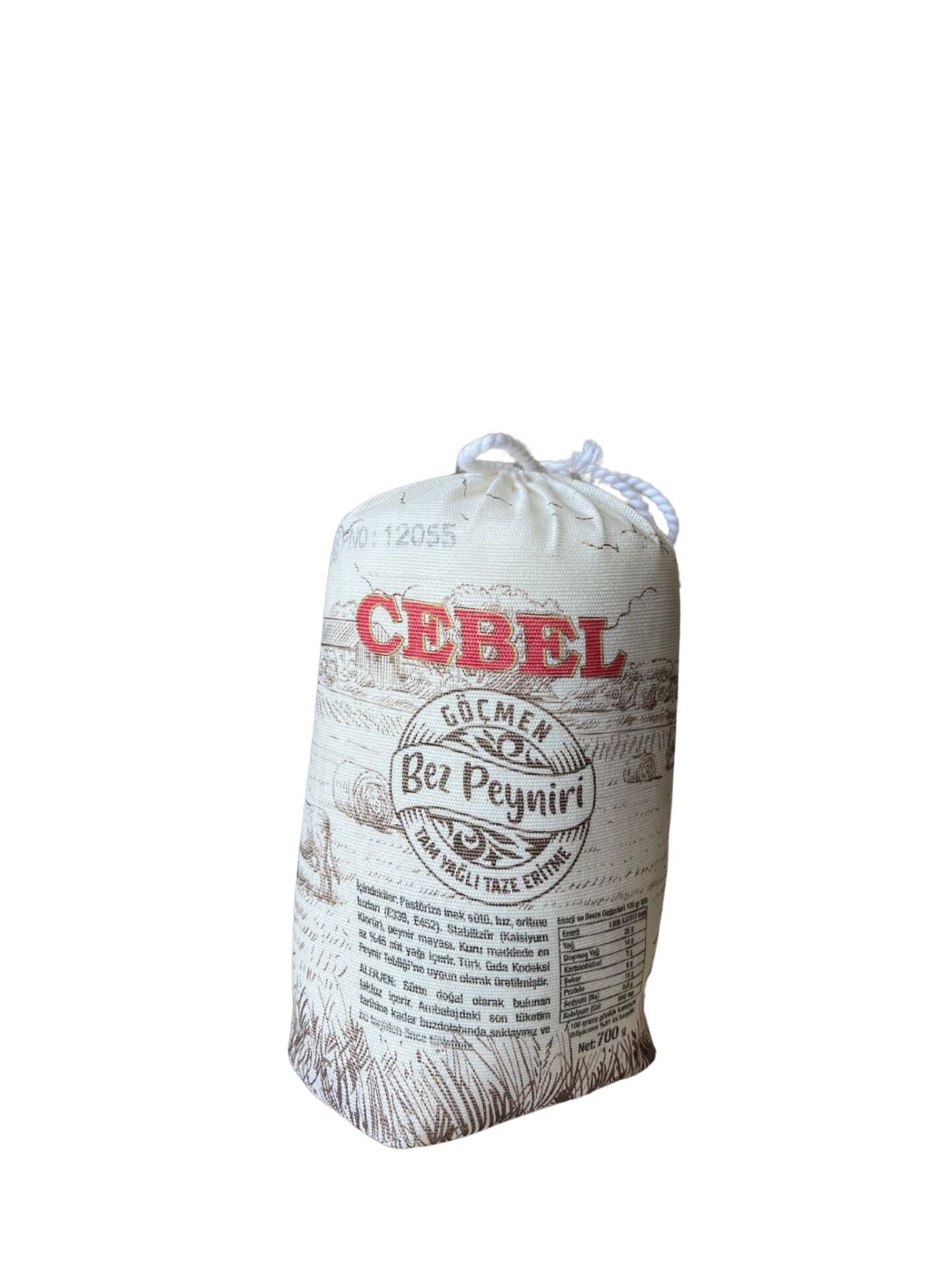 CEBEL GÖÇMEN BEZ TULUM PEYNİRİ 700GR