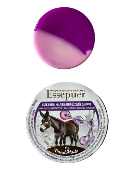 ESSEPUER EŞEK SÜTLÜ KOLAJEN ÖZLÜ SABUN 135 GR