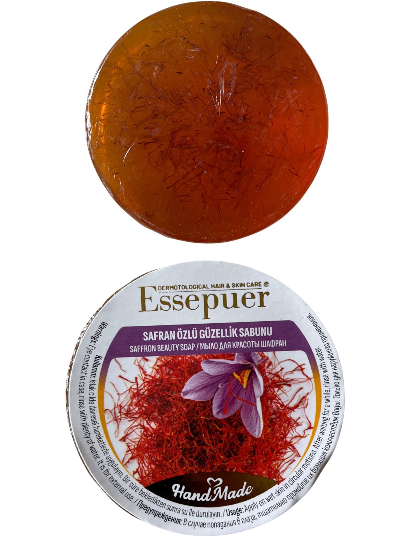 ESSEPUER SAFRAN ÖZLÜ GÜZELLİK SABUNU 135 GR