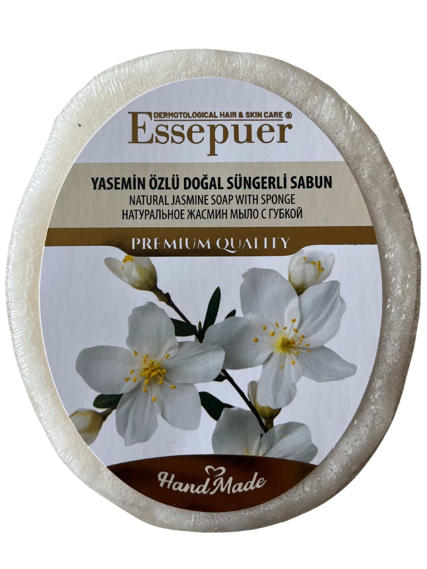 ESSEPUER YASEMİN ÖZLÜ DOĞAL SÜNGERLİ SABUN 135 GR