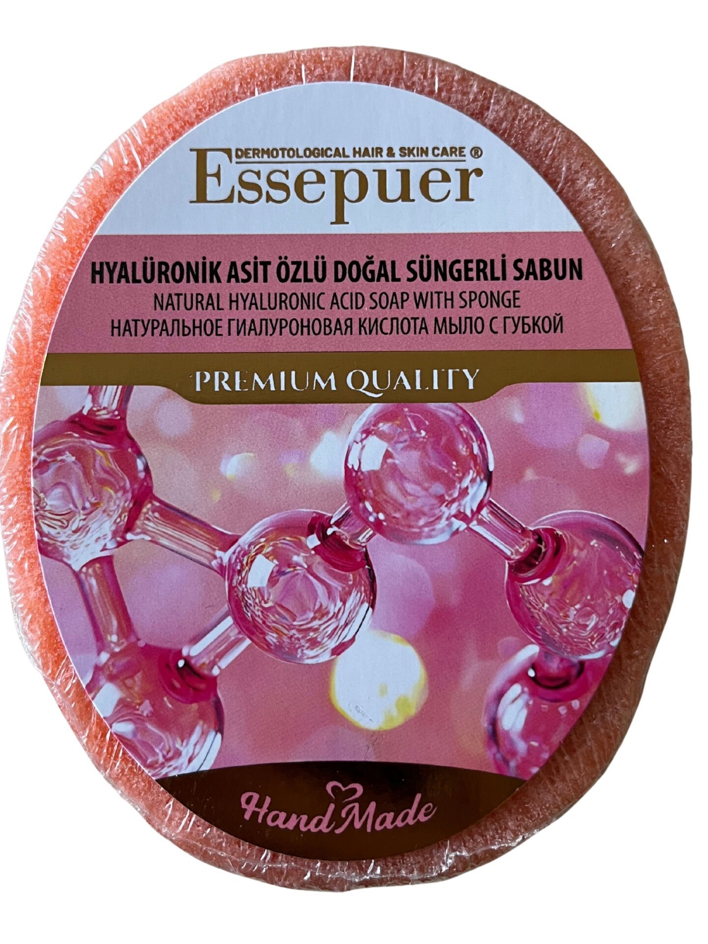 ESSEPUER HYALÜRONİK ASİT ÖZLÜ DOĞAL SÜNGERLİ SABUN 135 GR