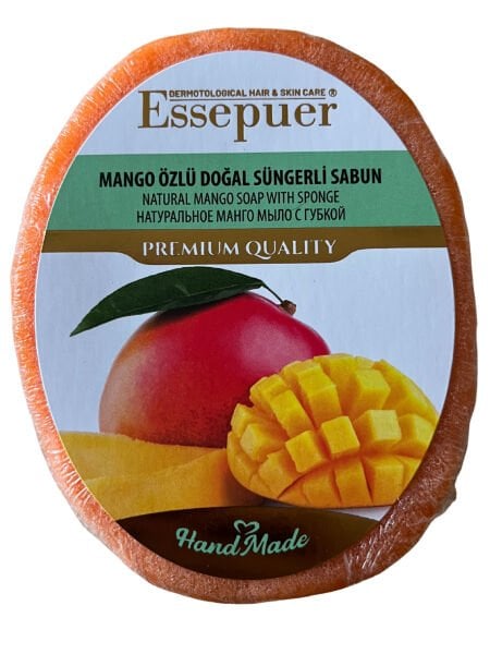 ESSEPUER MANGO ÖZLÜ DOĞAL SÜNGERLİ SABUN 135 GR