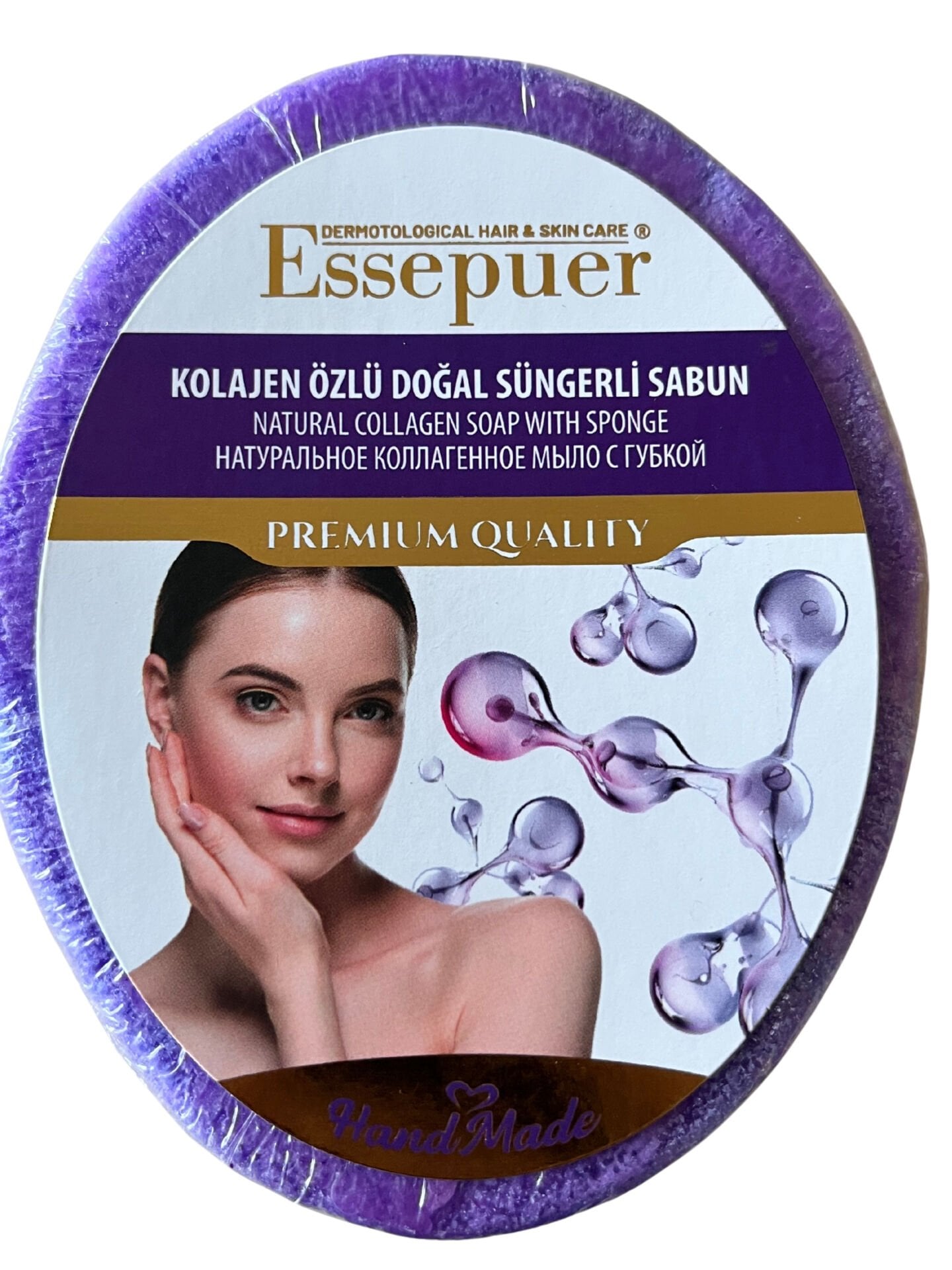 ESSEPUER KOLAJEN ÖZLÜ DOĞAL SÜNGERLİ SABUN 135 GR