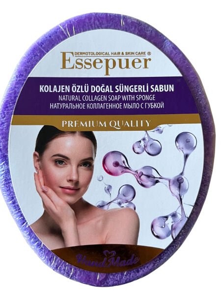 ESSEPUER KOLAJEN ÖZLÜ DOĞAL SÜNGERLİ SABUN 135 GR