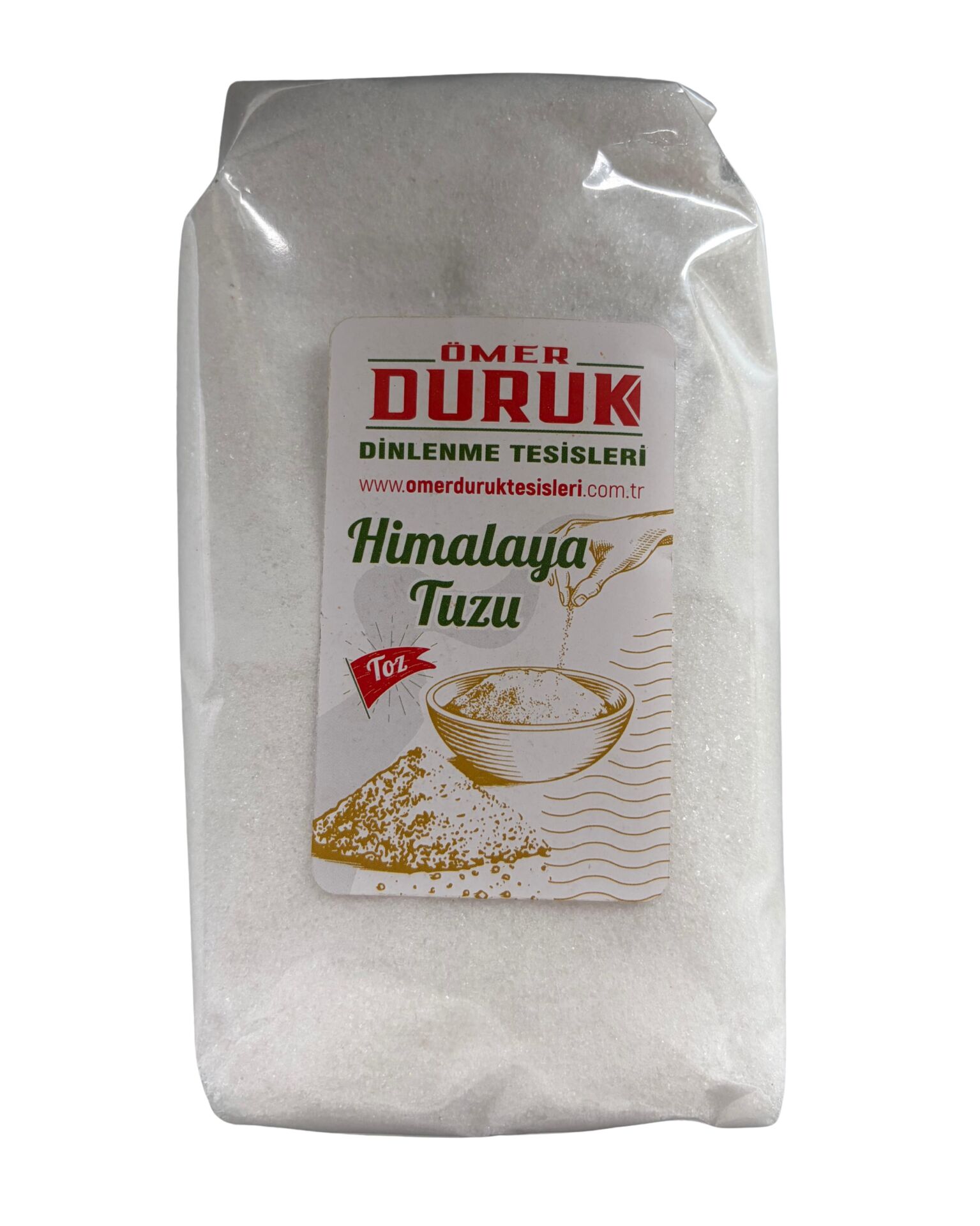 OMER DURUK HİMALAYA TUZU 1000GR BEYAZ TOZ