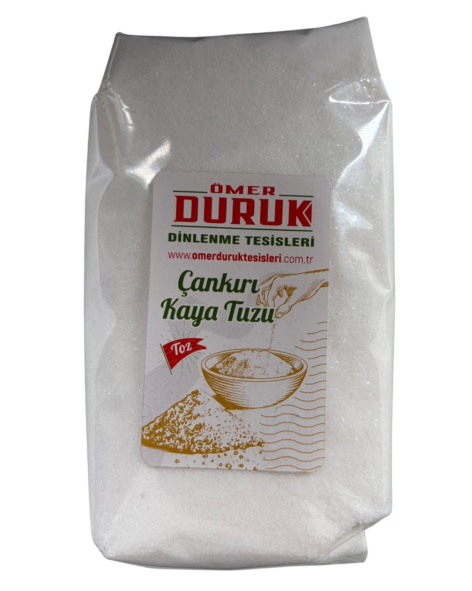 ÖMER DURUK ÇANKIRI KAYA TUZU 1000GR TOZ
