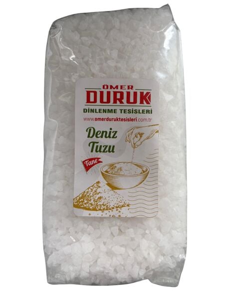 ÖMER DURUK DENİZ TUZU 1000GR TANE