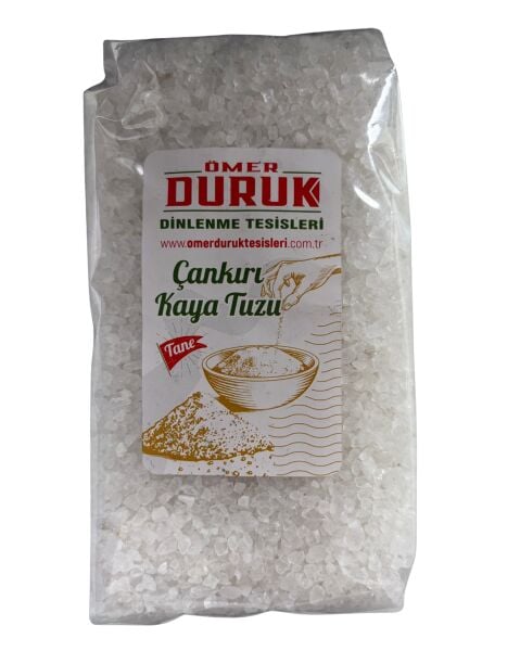 ÖMER DURUK ÇANKIRI KAYA TUZU 1000GR TANE