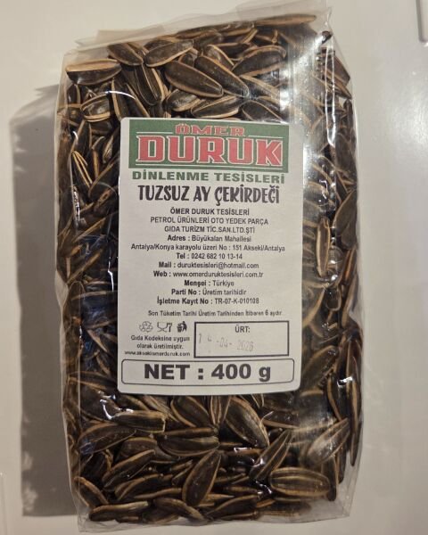 ÖMER DURUK ÇEREZ AY ÇEKİRDEĞİ 400GR