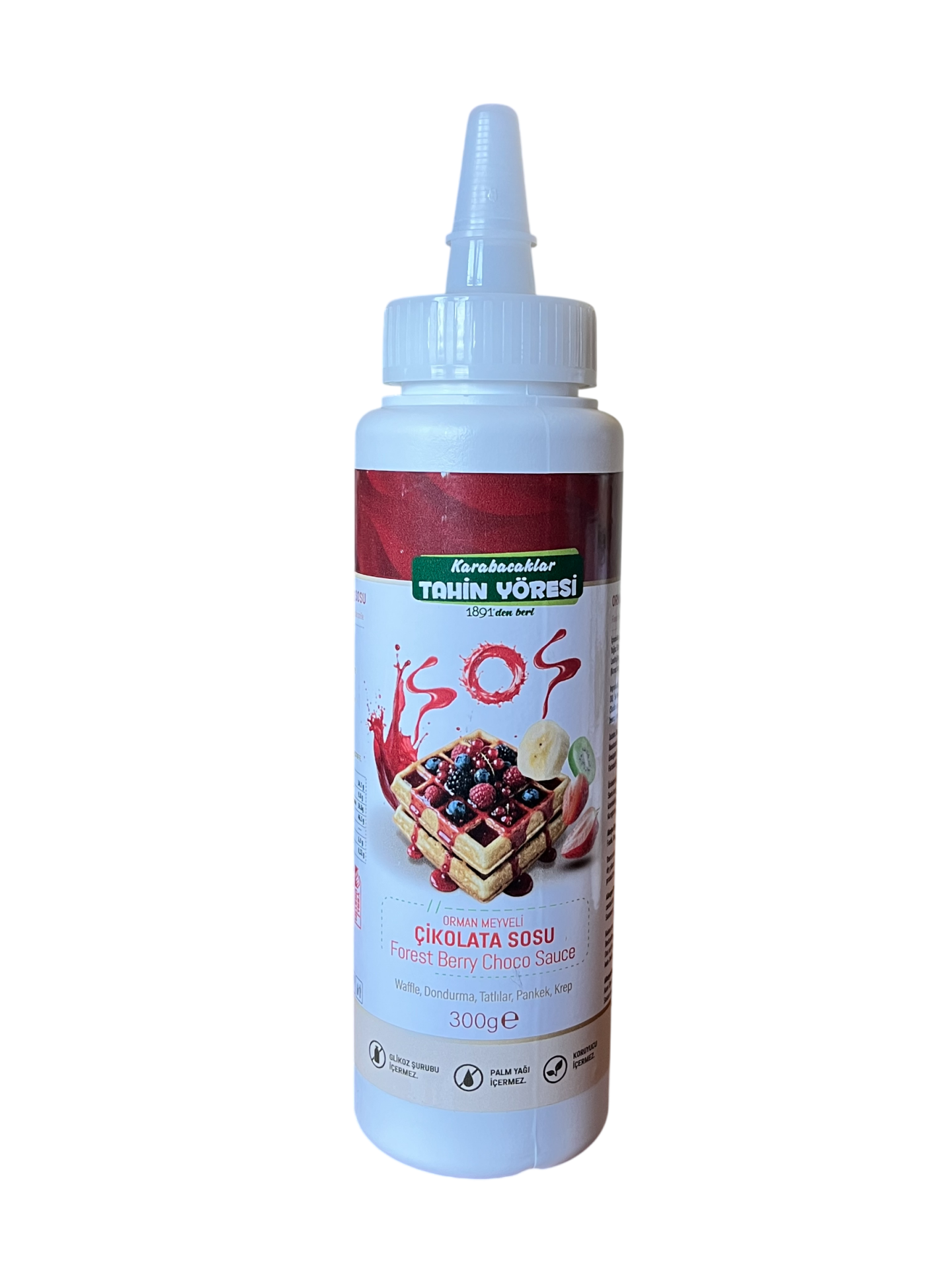 KARABACAKLAR TAHİN YÖRESİ ORMAN MEYVELİ ÇİKOLATA SOSU 300G