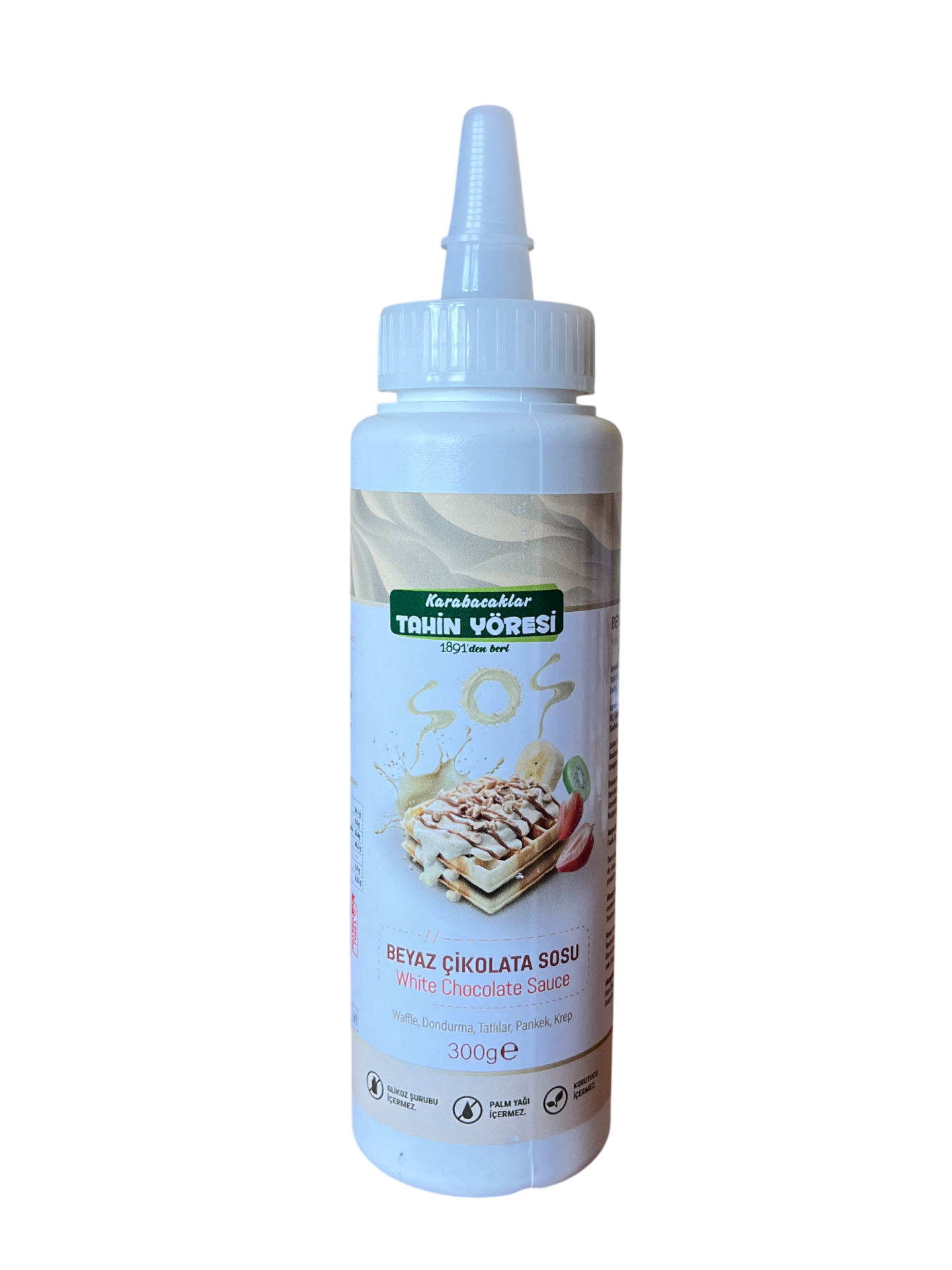 KARABACAKLAR TAHİN YÖRESİ BEYAZ  ÇİKOLATA SOSU 300G