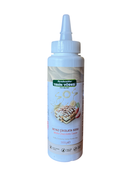 KARABACAKLAR TAHİN YÖRESİ BEYAZ  ÇİKOLATA SOSU 300G