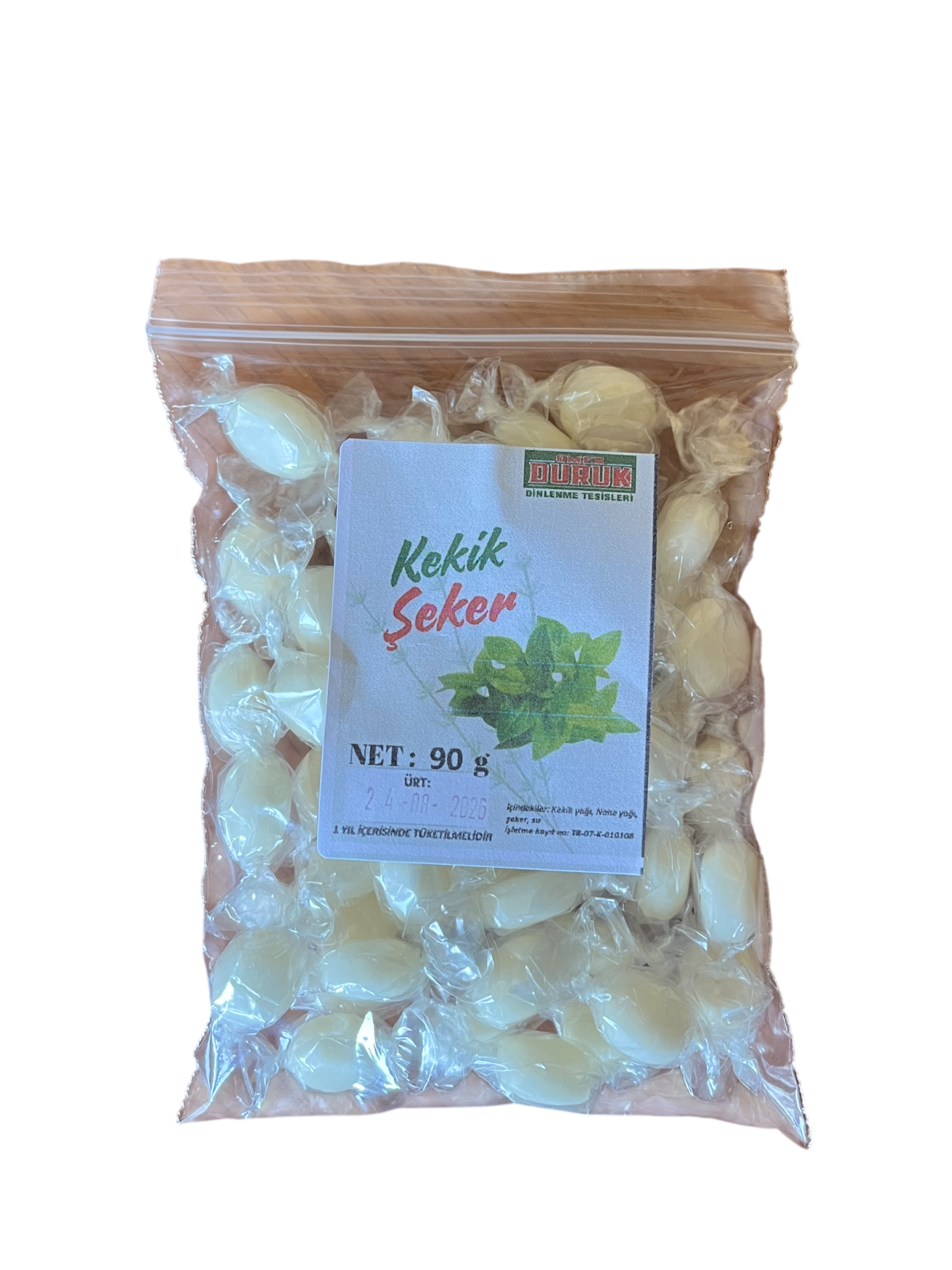 ÖMER DURUK KEKİK ŞEKERİ 90G