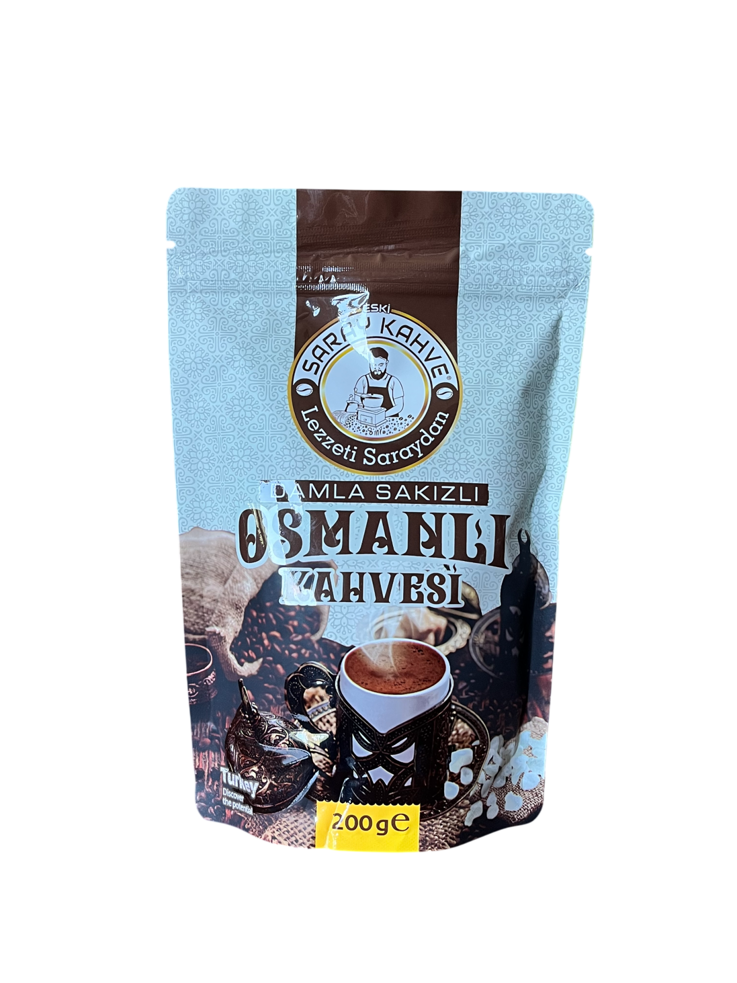 SARAY KAHVE DAMLA SAKIZLI 200G