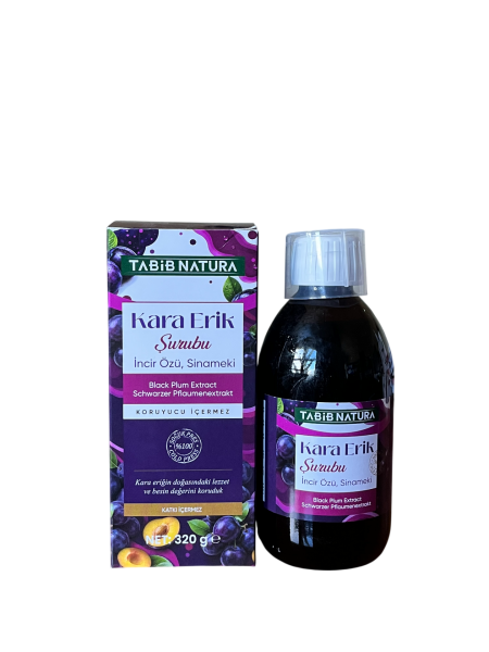 TABİB NATURA KARA ERİK ŞURUBU 320G