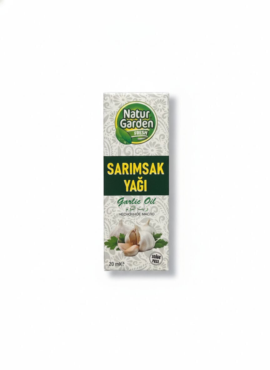 NATUR GARDEN SARIMSAK YAĞI 20ML
