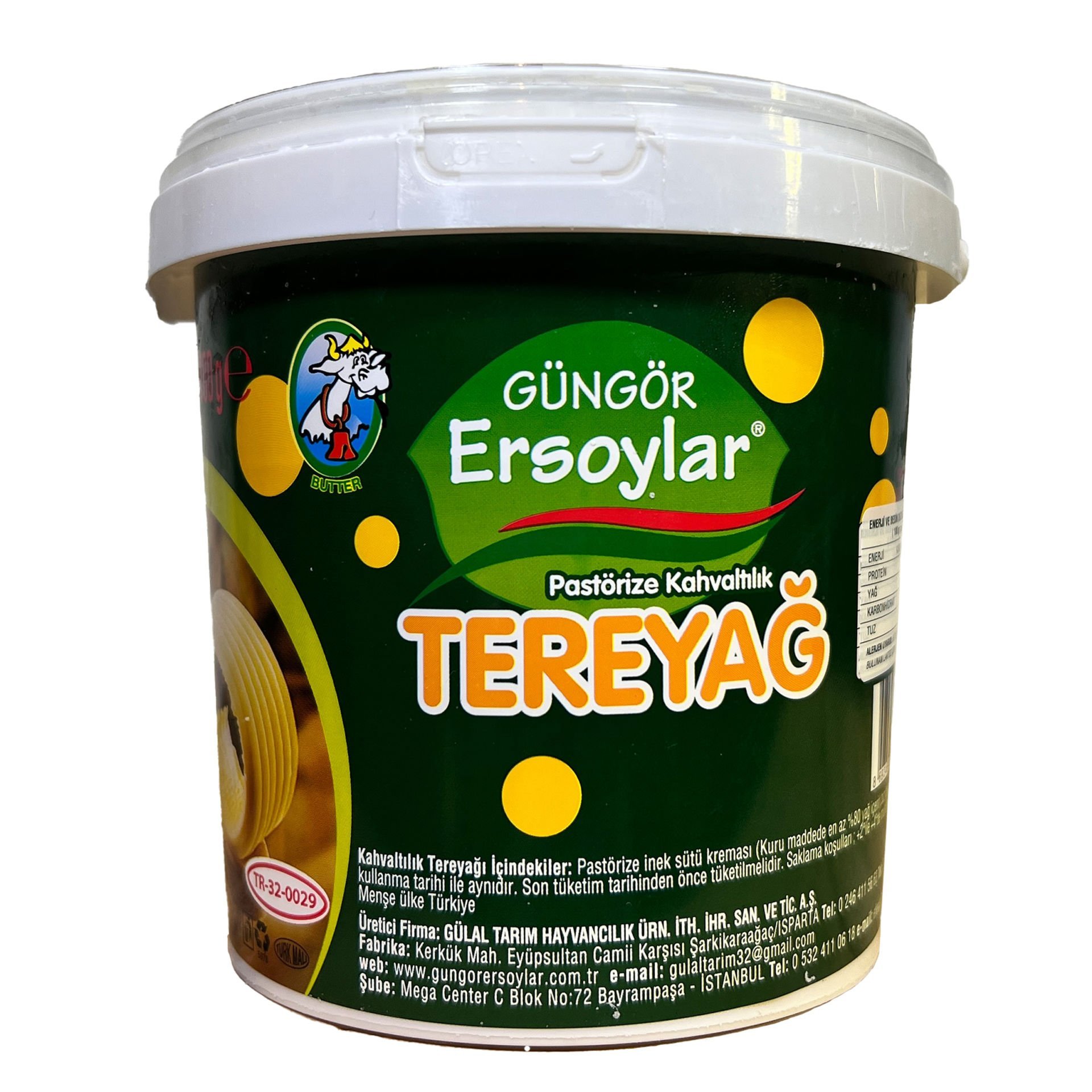 Güngör Ersoylar Tereyağı 1 KG