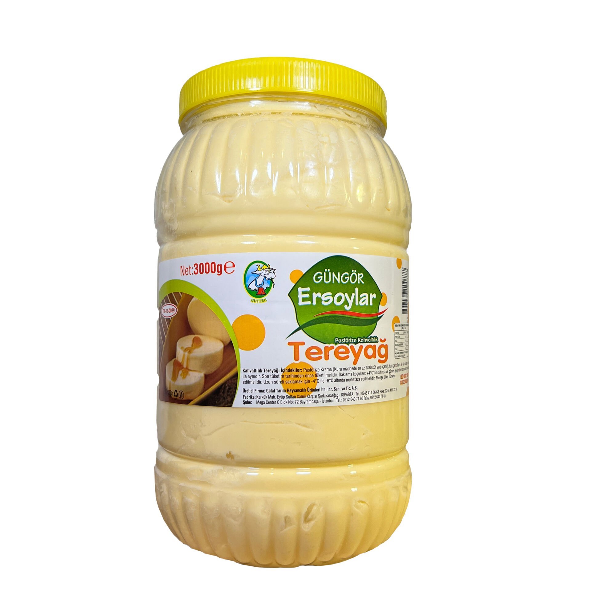Güngör Ersoylar Tereyağı 3 KG