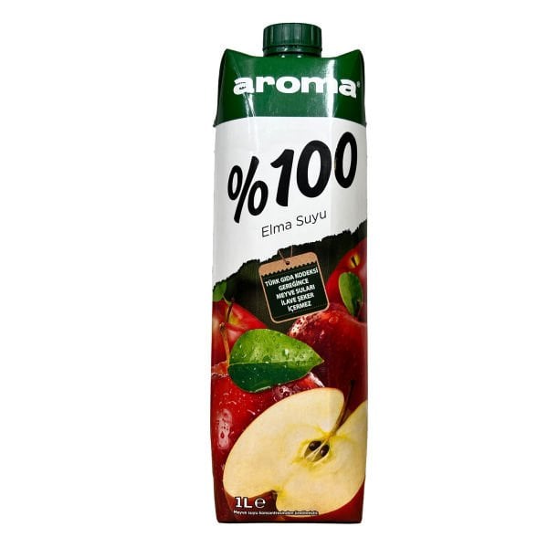 Aroma %100 Elma Meyve Suyu 1L