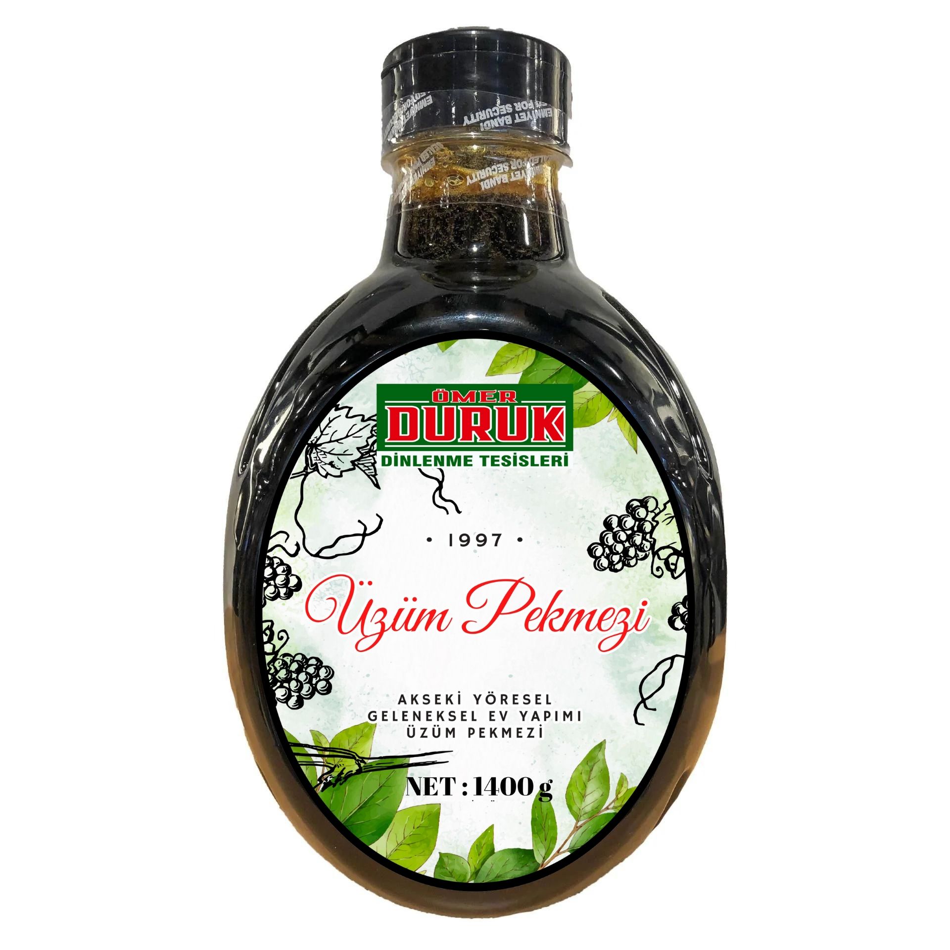 Ömer Duruk Üzüm Pekmezi 1400gr