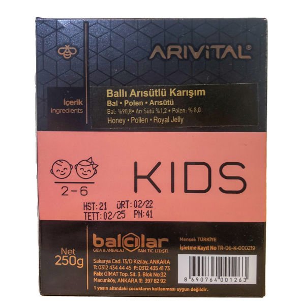 KIDS (Bal-Polen-Arısütü)