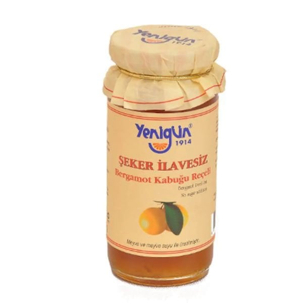 Yenigün Şeker Ilavesiz Bergamot Kabuğu Reçeli 290gr