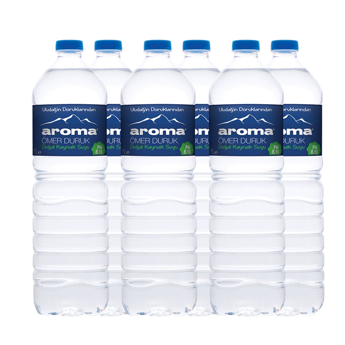 Aroma 1,5L  Doğal Kaynak Suyu 6 Adet