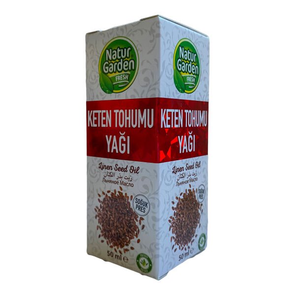 Natur Garden Keten Tohumu Yağı 50ml