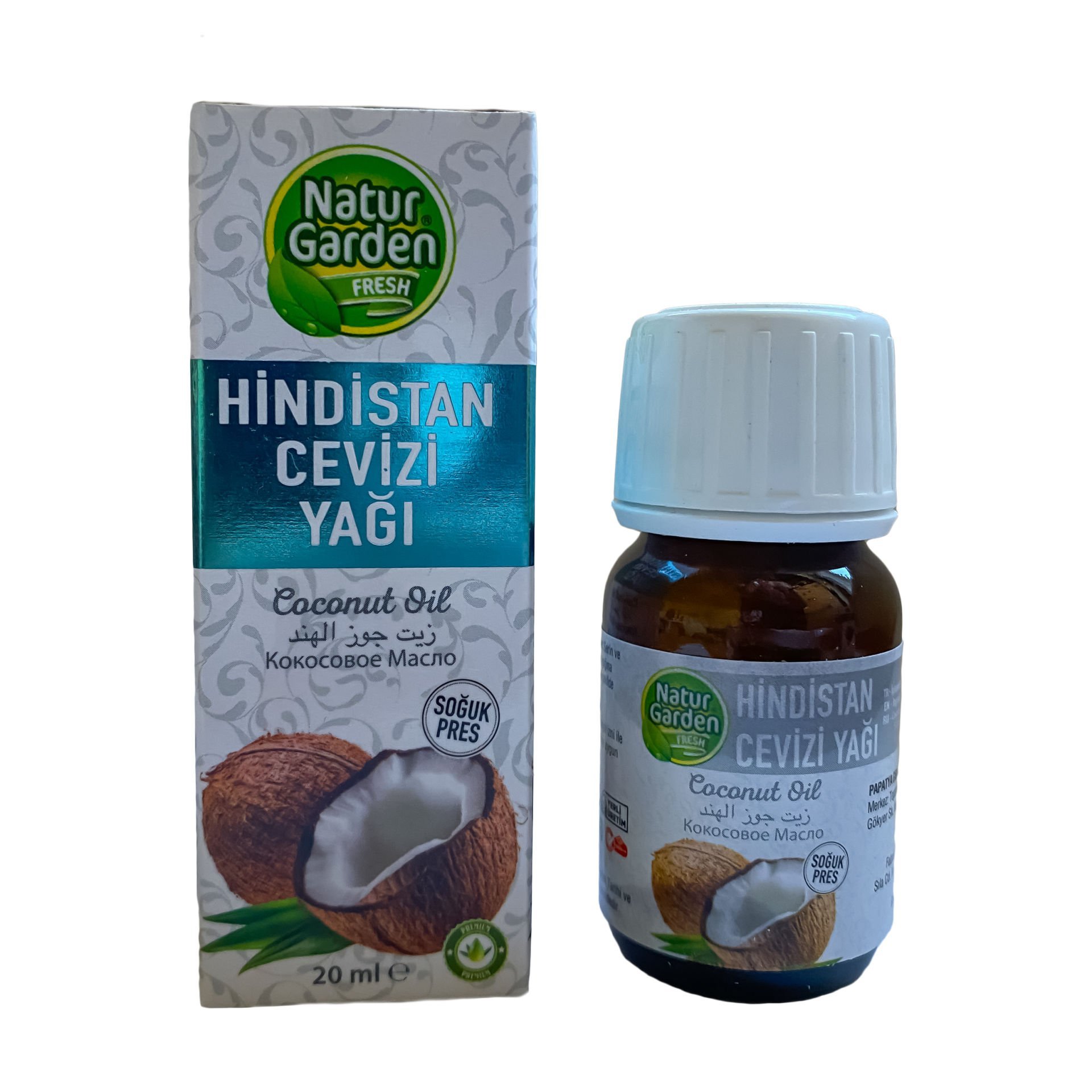 Natur Garden Hindistan Cevizi Yağı 20ml