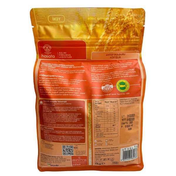 Hasata Köftelik Antep Bulguru 1 kg