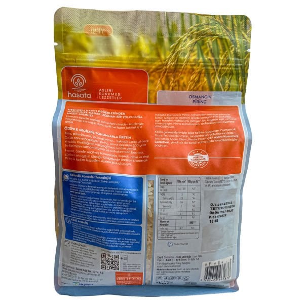 Hasata Osmancık Pirinç 1 Kg